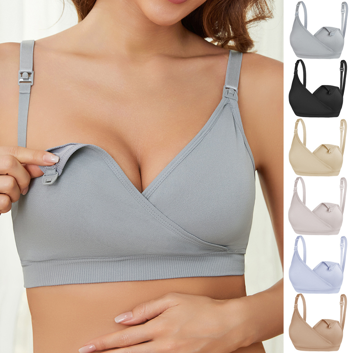Nursing Bra Clip - Bra Menyusui Ibu Hamil Bebas Kawat
