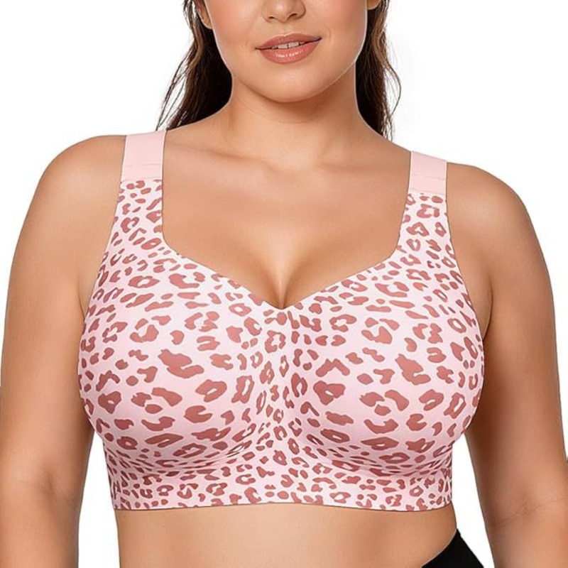 Leopard Jelly Bras Tanpa Kawat - Full Coverage Bra ulasan dan harga